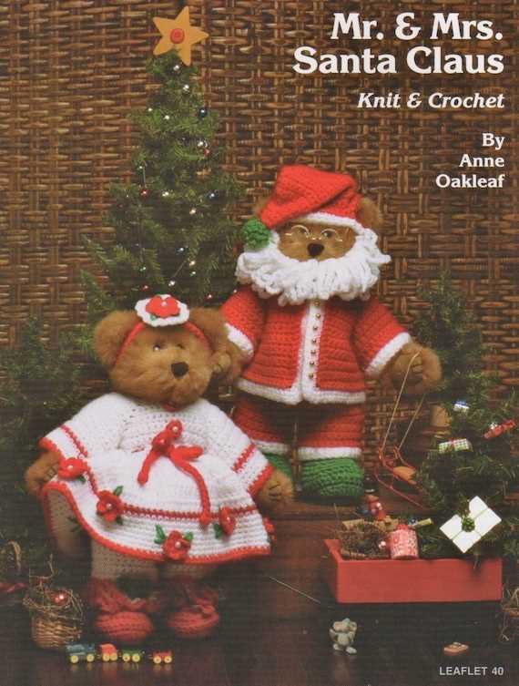 Free santa knitting patterns to download