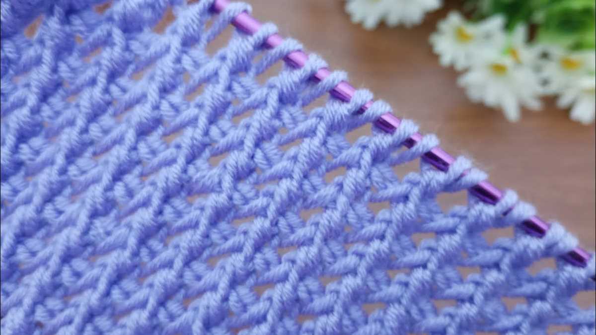 Dementia blanket knitting pattern