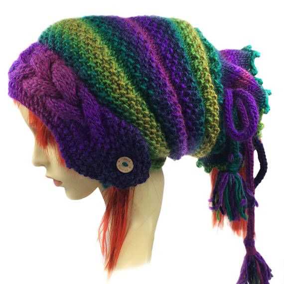 Dreadlock hat knitting pattern