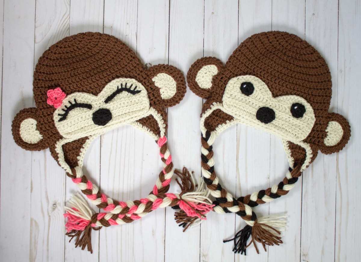 Free monkey pattern knitting