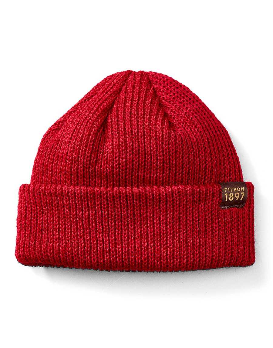 Classic watch cap knit pattern