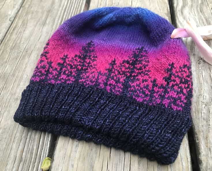Big dipper hat knitting pattern