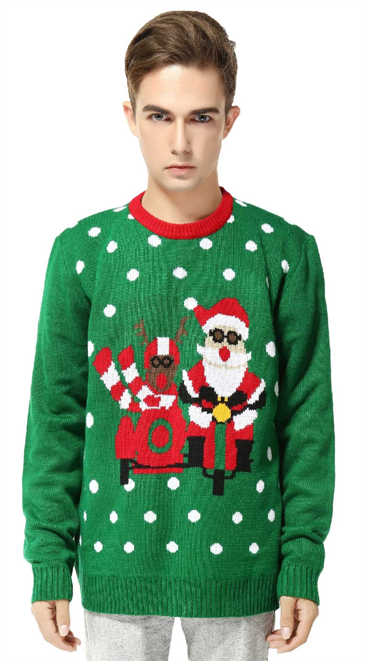 Mens christmas sweater knitting pattern