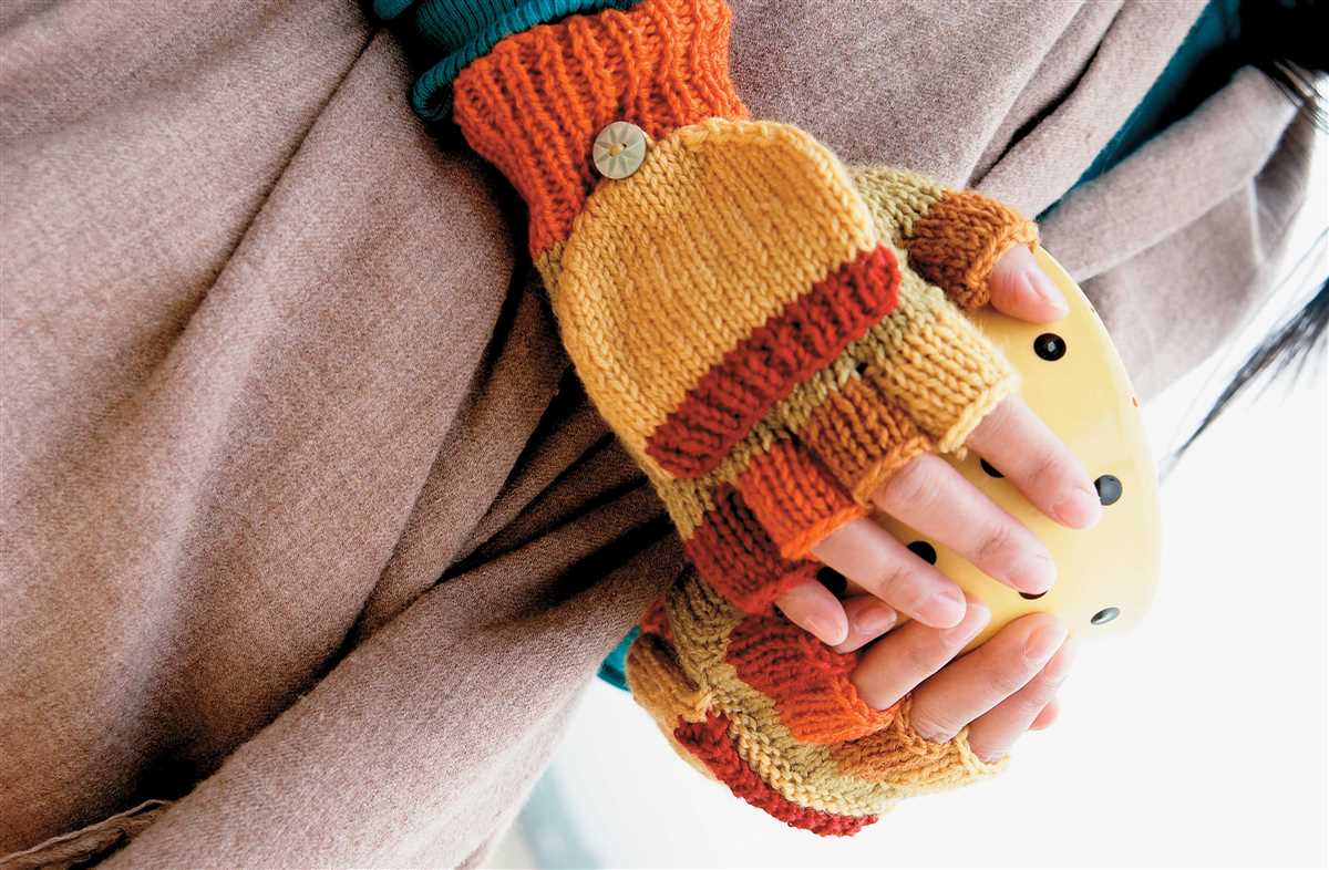 Knitting pattern for childrens mittens