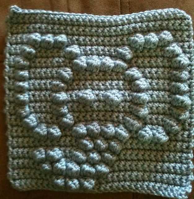 Bobble stitch knitting patterns