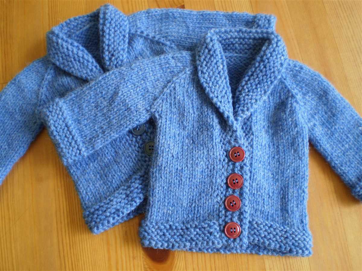 Babies knitting patterns free download