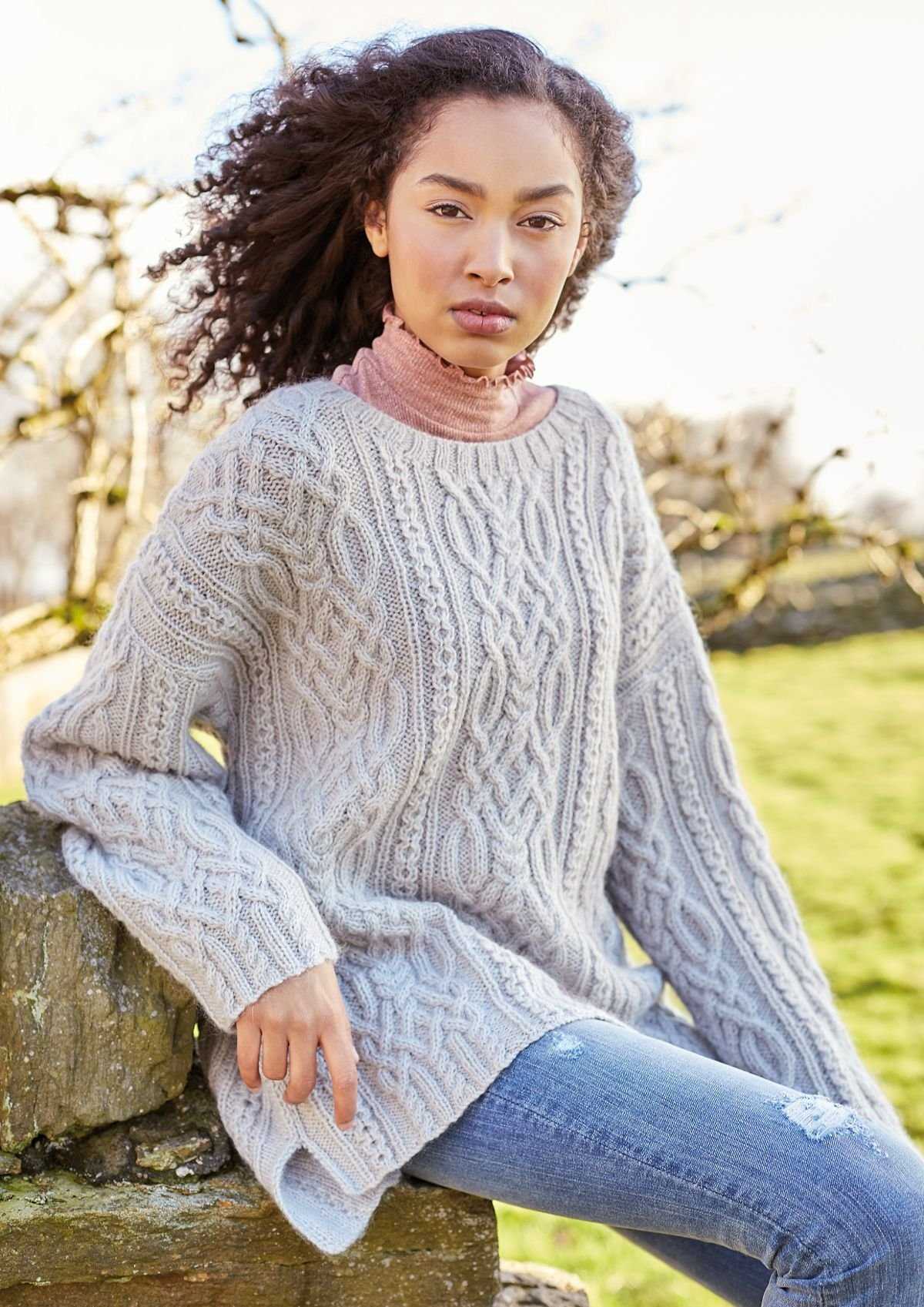 Unique Knitting Patterns for Cozy Women's Sweaters — free download