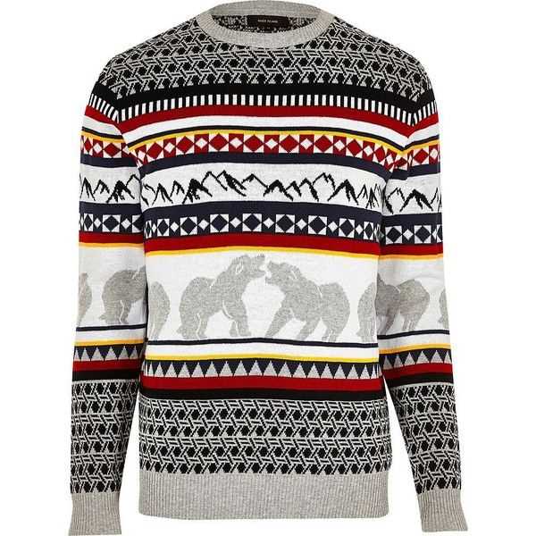 Mens christmas sweater knitting pattern