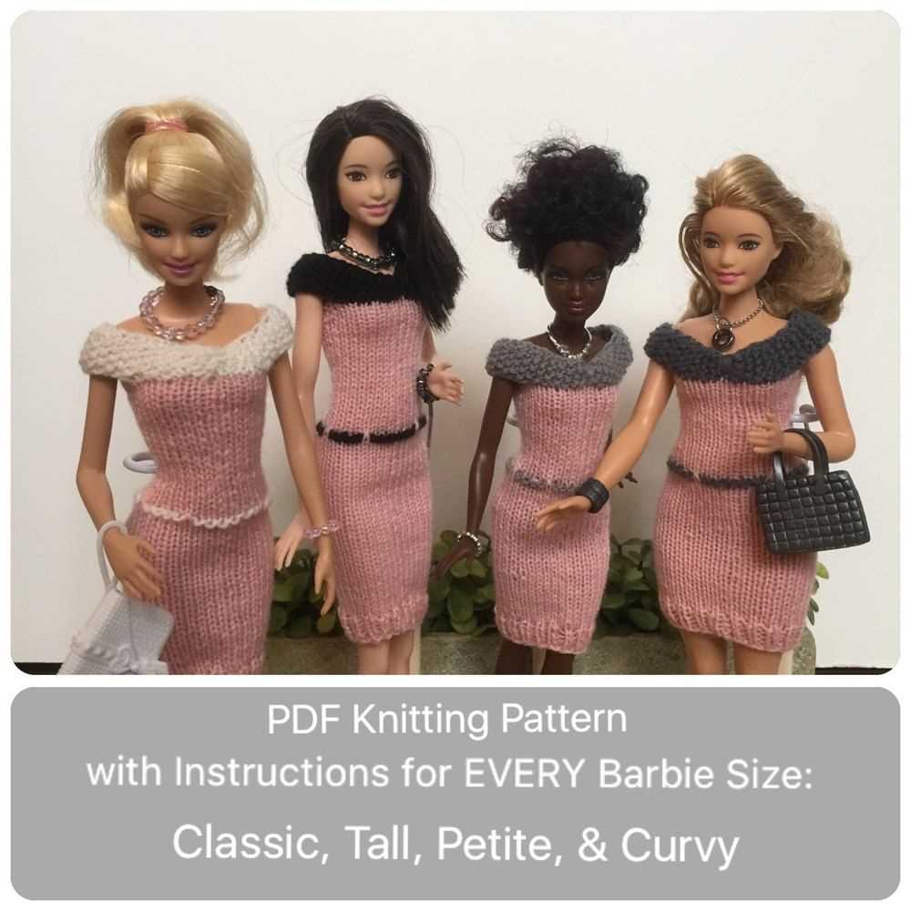 Free barbie doll knitting patterns to download