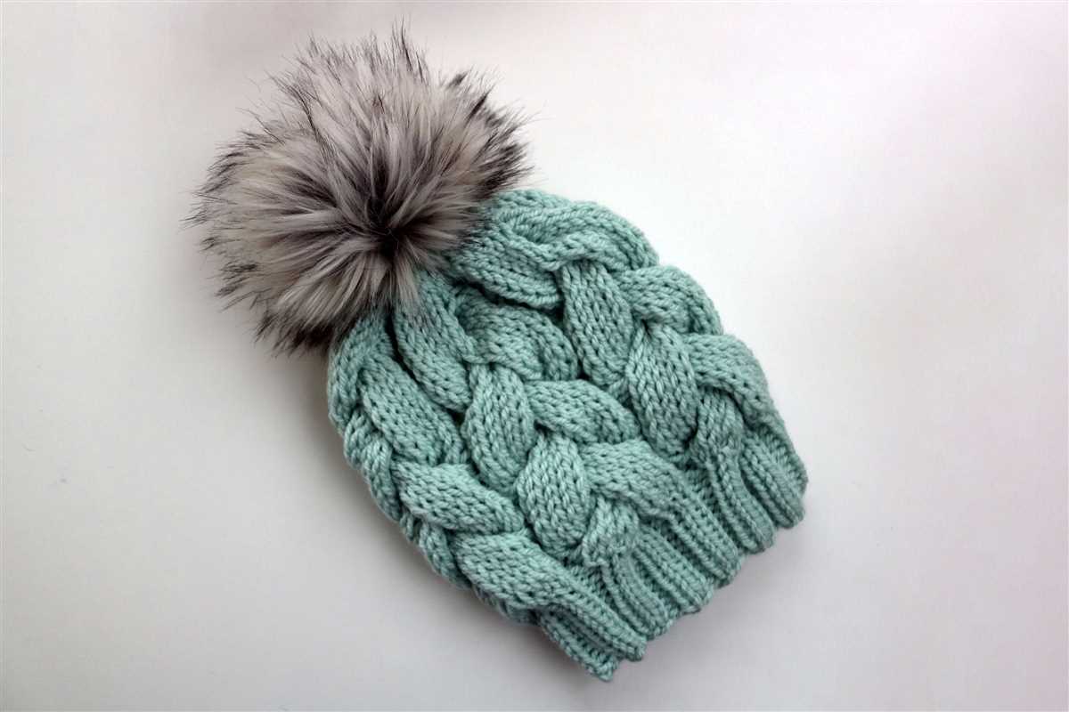 Beanie chunky knit pattern
