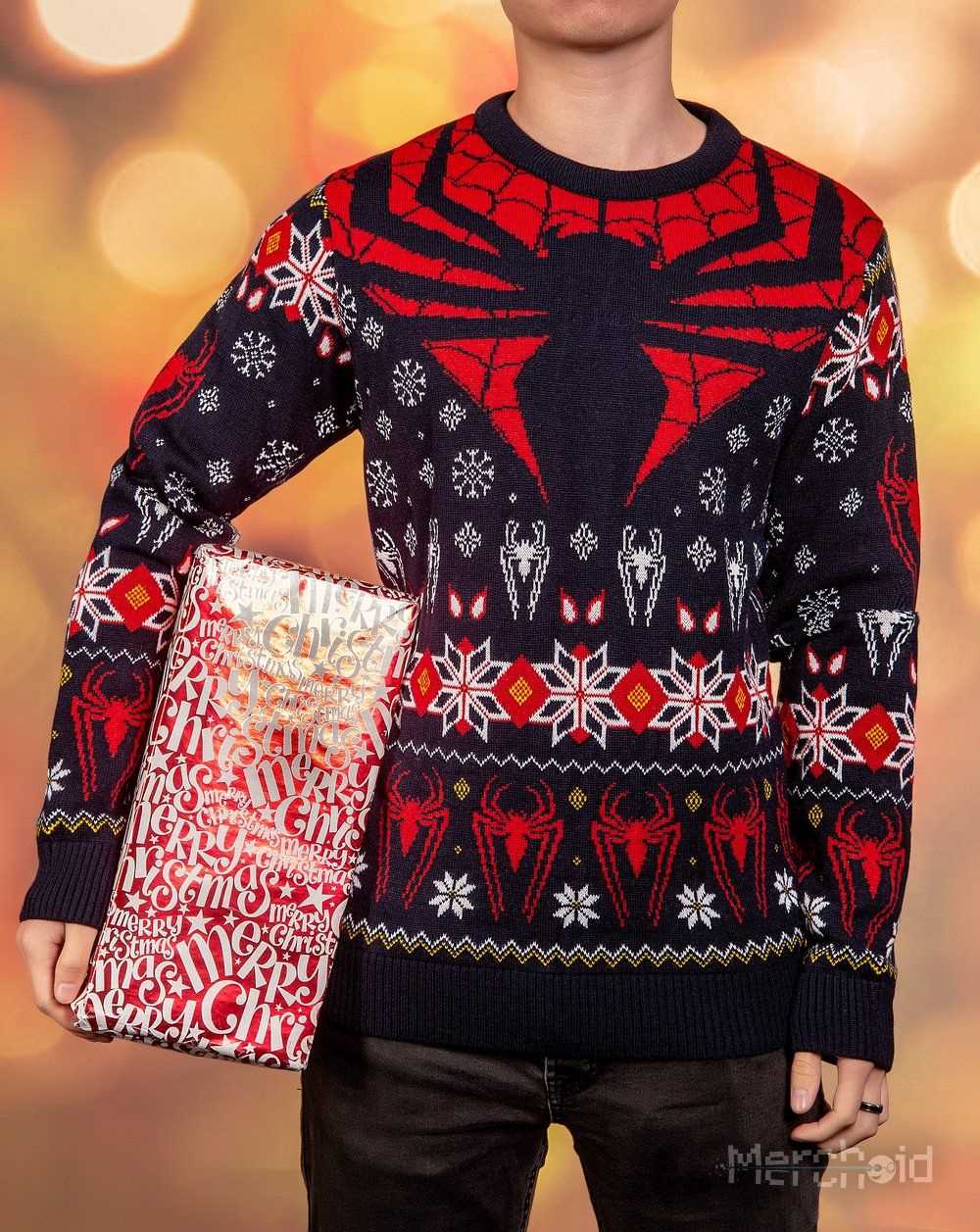 Mens christmas sweater knitting pattern