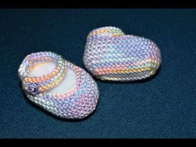 Basic bootie knitting pattern