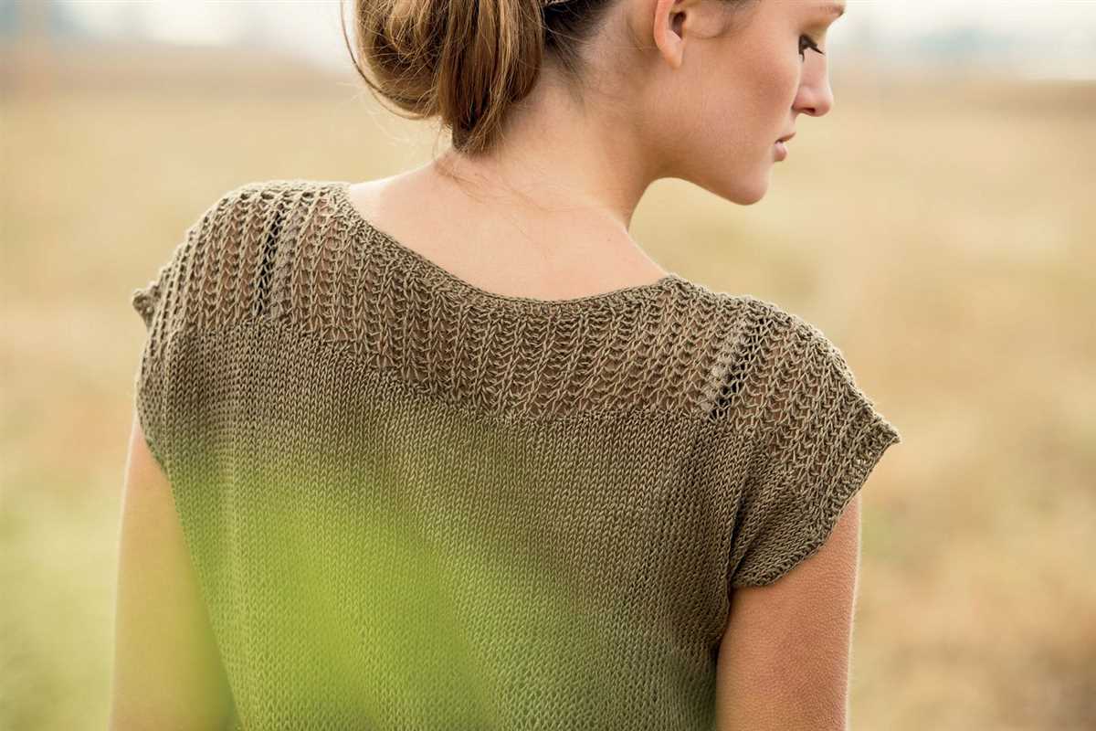 Summer sweater knitting patterns