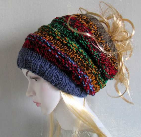 Dreadlock hat knitting pattern