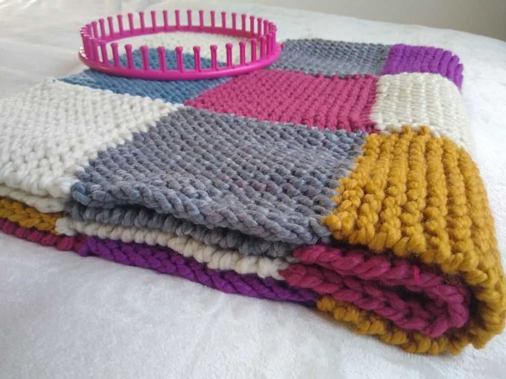 Loom knit blanket pattern