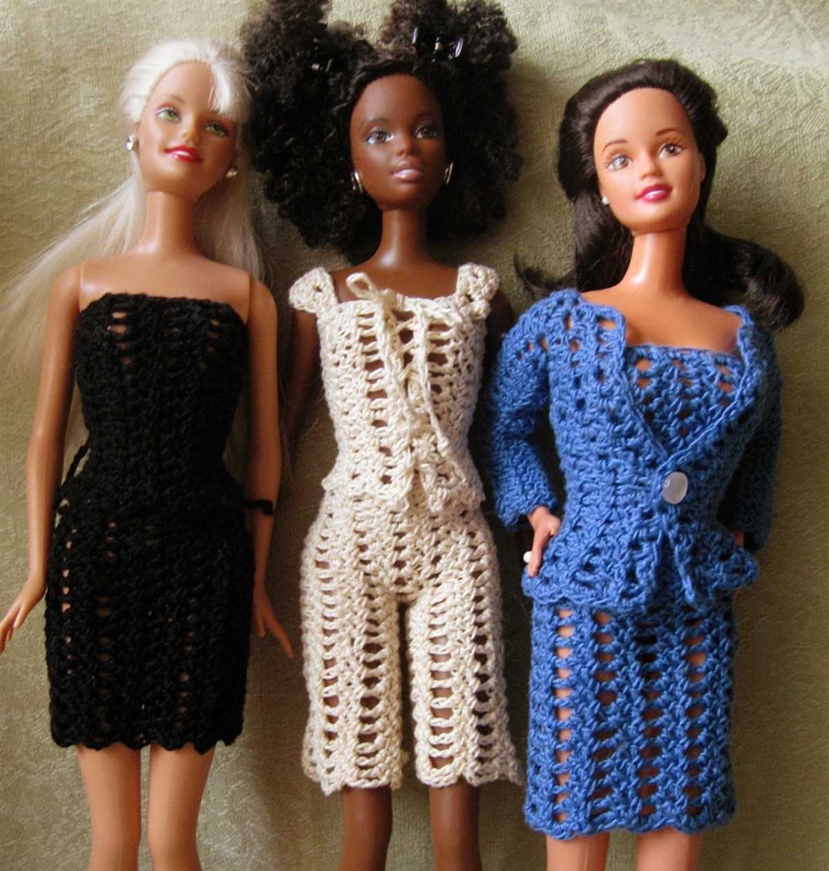 Free barbie doll knitting patterns to download
