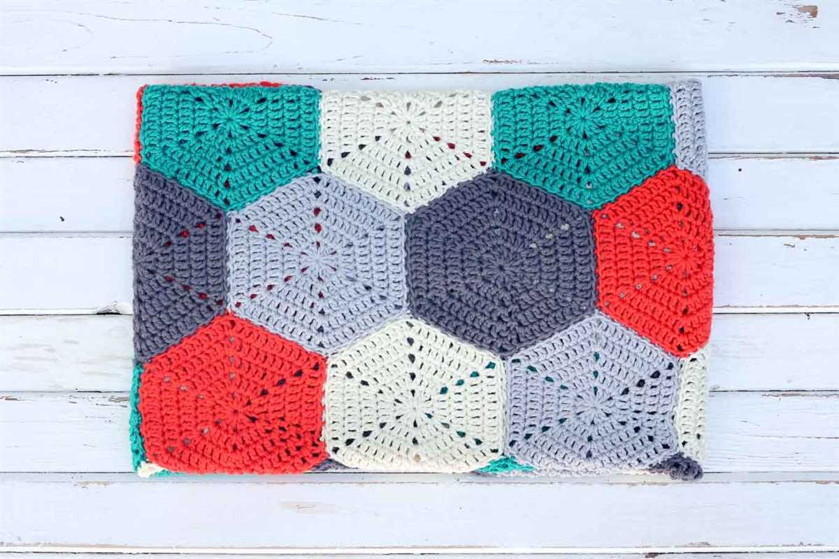 Hexagon knitting pattern free