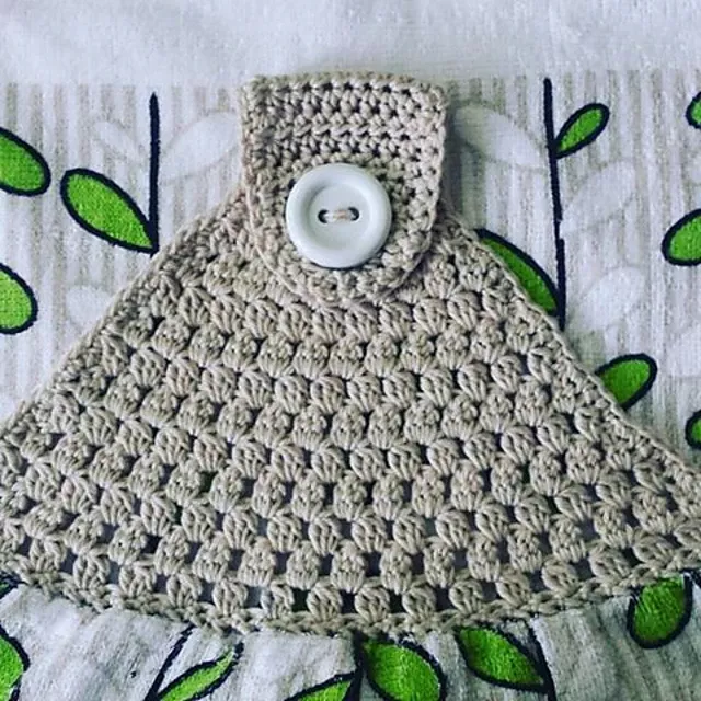Pattern for knitted towel toppers