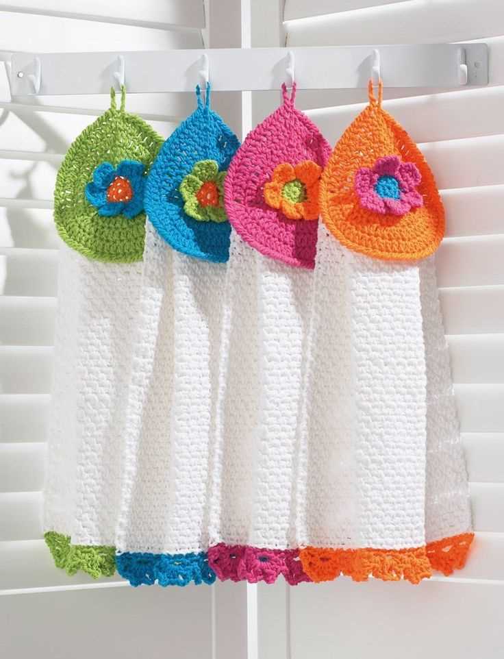 Pattern for knitted towel toppers