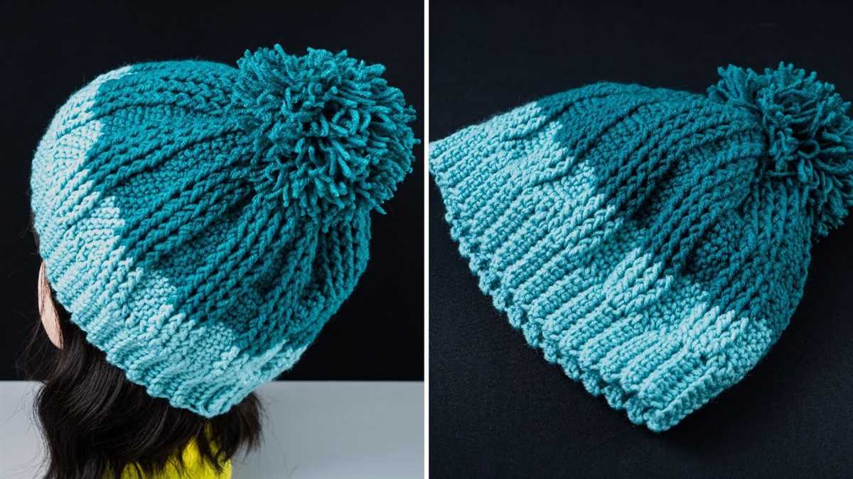 Knit hat pattern size 11 needles