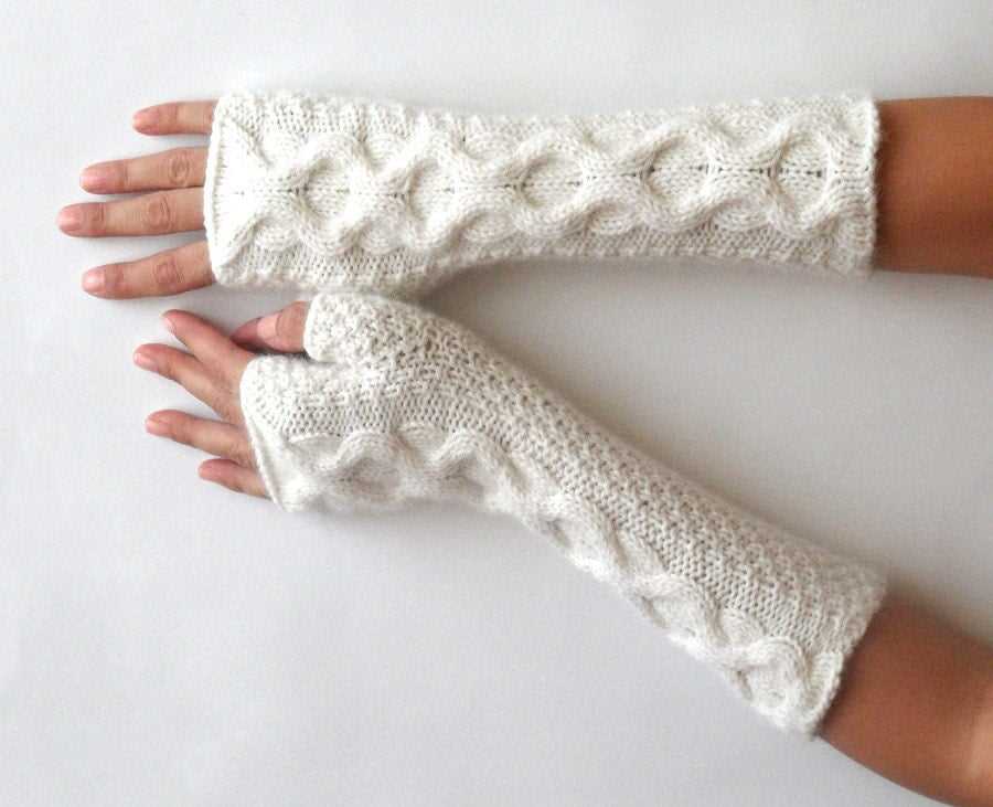 Free knit pattern fingerless gloves