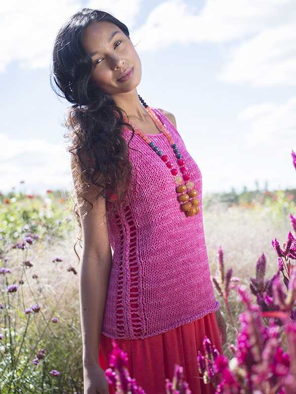 Crop top free knitting pattern