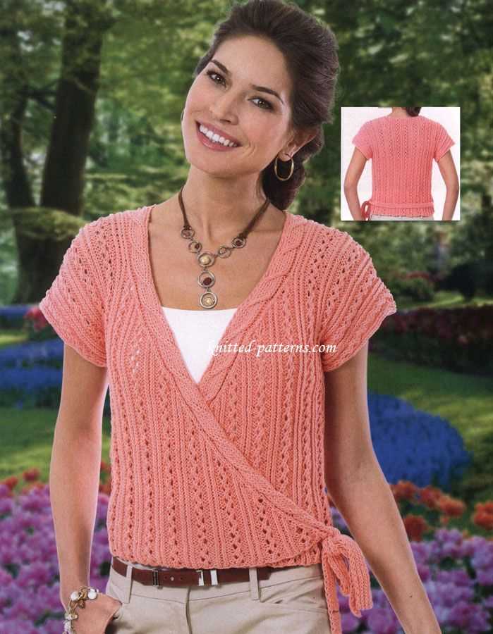 Ladies knitted bolero pattern free