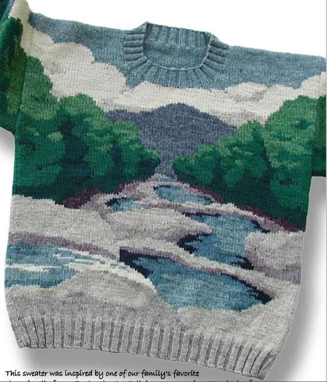 Intarsia knitting patterns sweaters