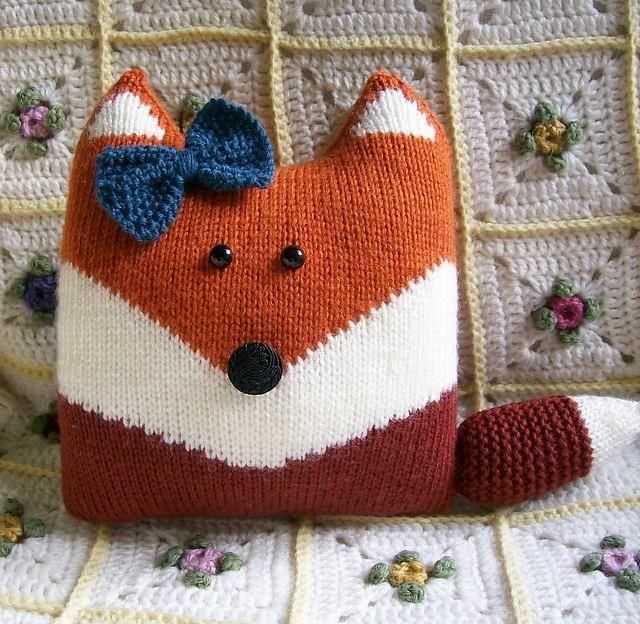 Knitting pattern fox