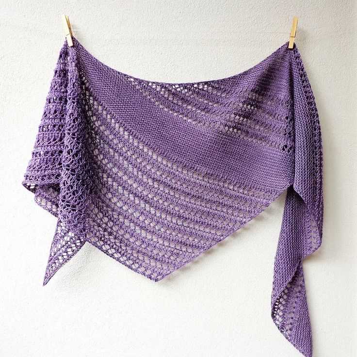 Scarf shawl knitting pattern