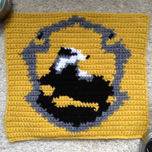 Hufflepuff knitting pattern