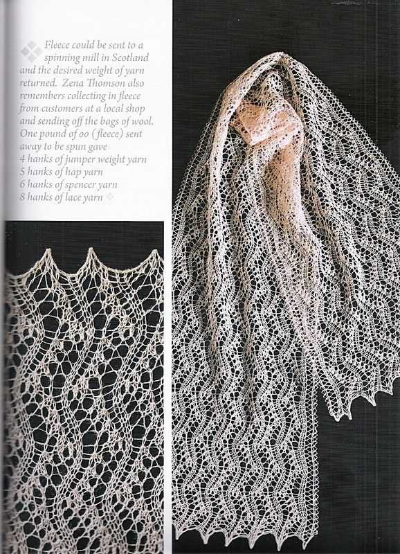 Shetland shawl knitting patterns