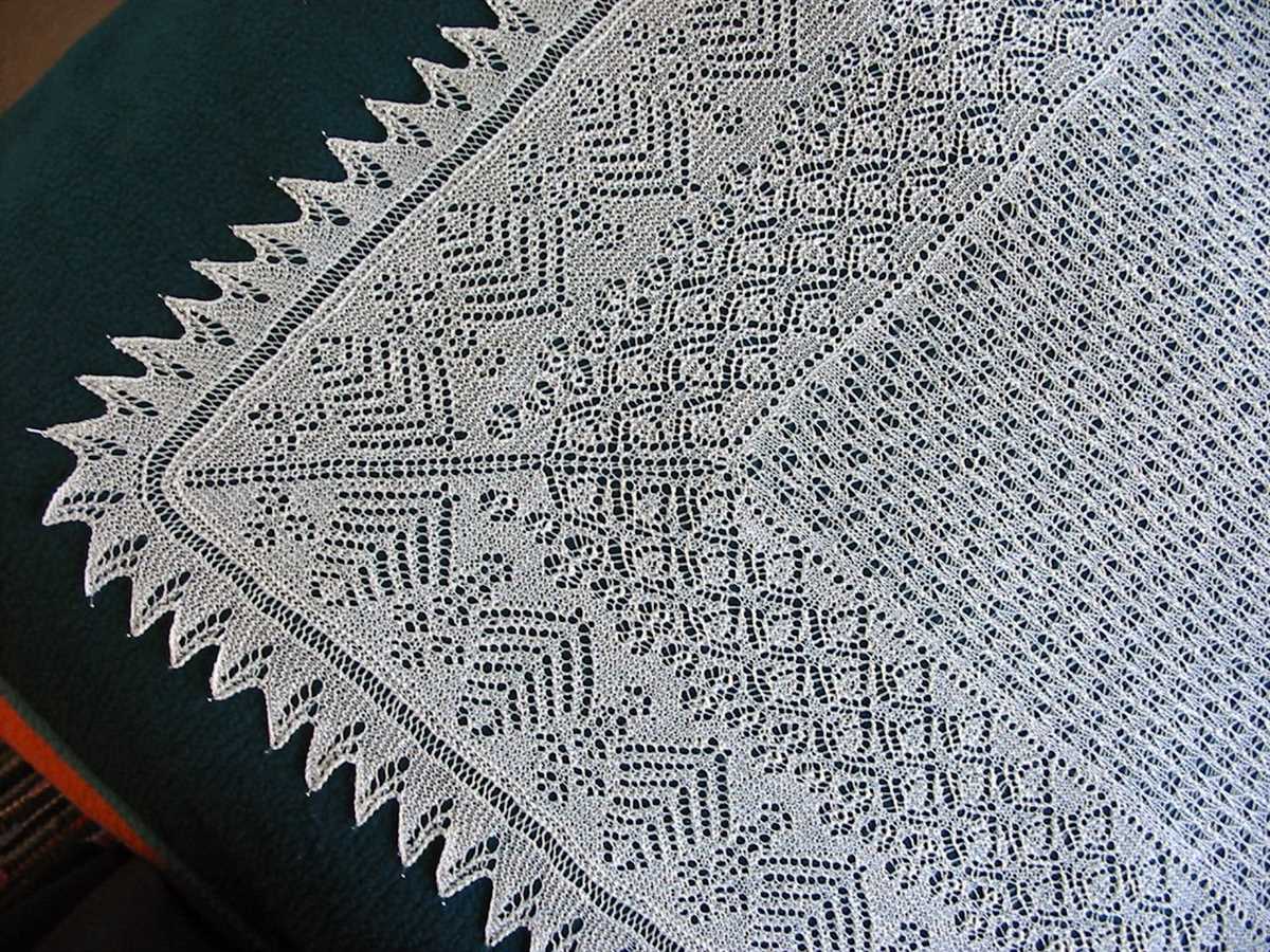 Shetland shawl knitting patterns