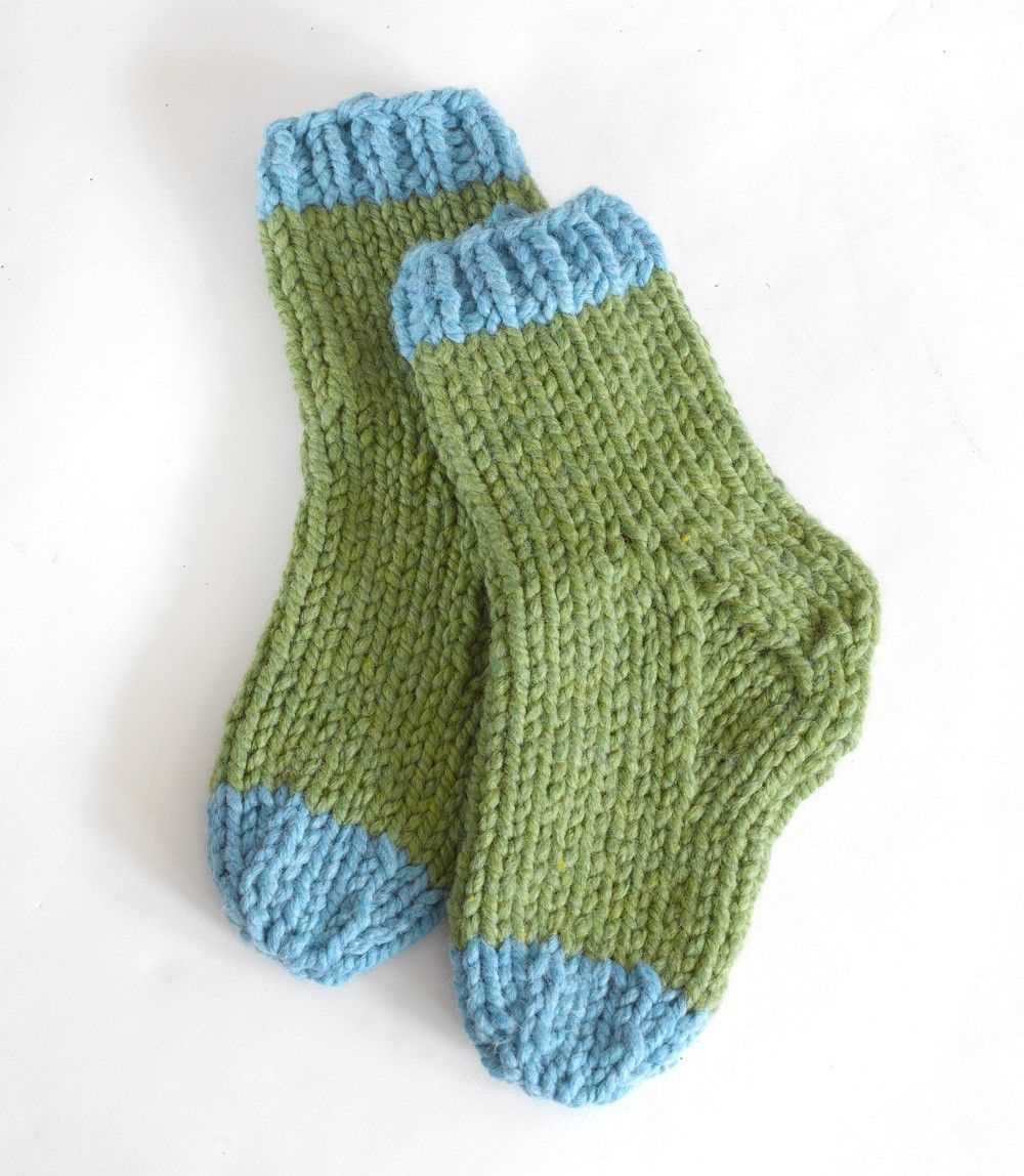 Chunky knit sock pattern free
