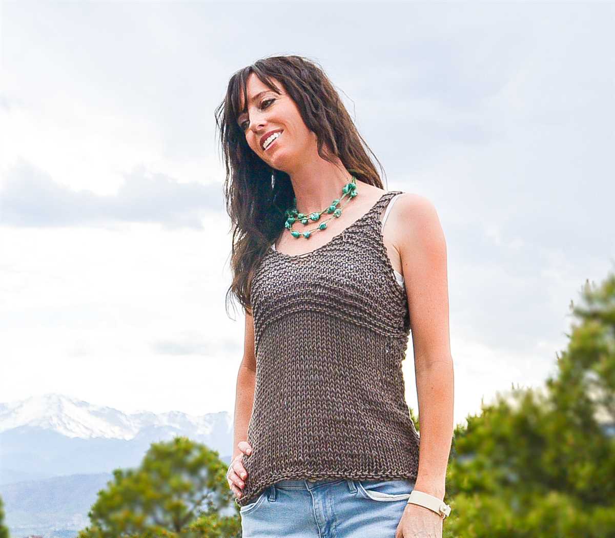 Tank top knit pattern