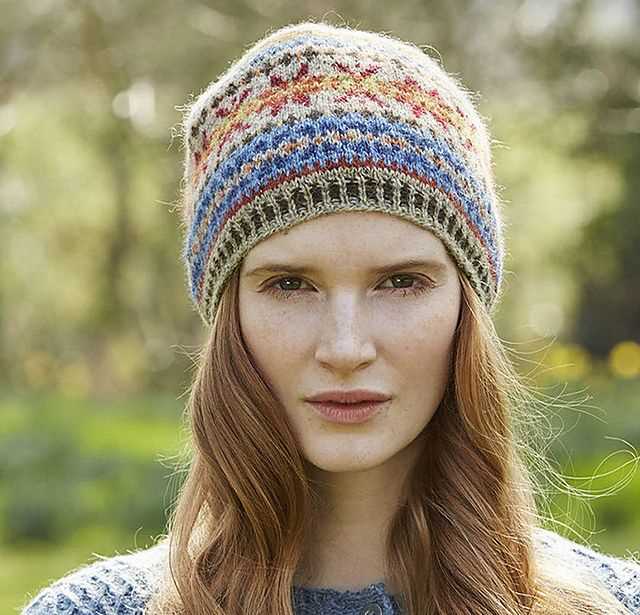 Free knitted tam hat pattern