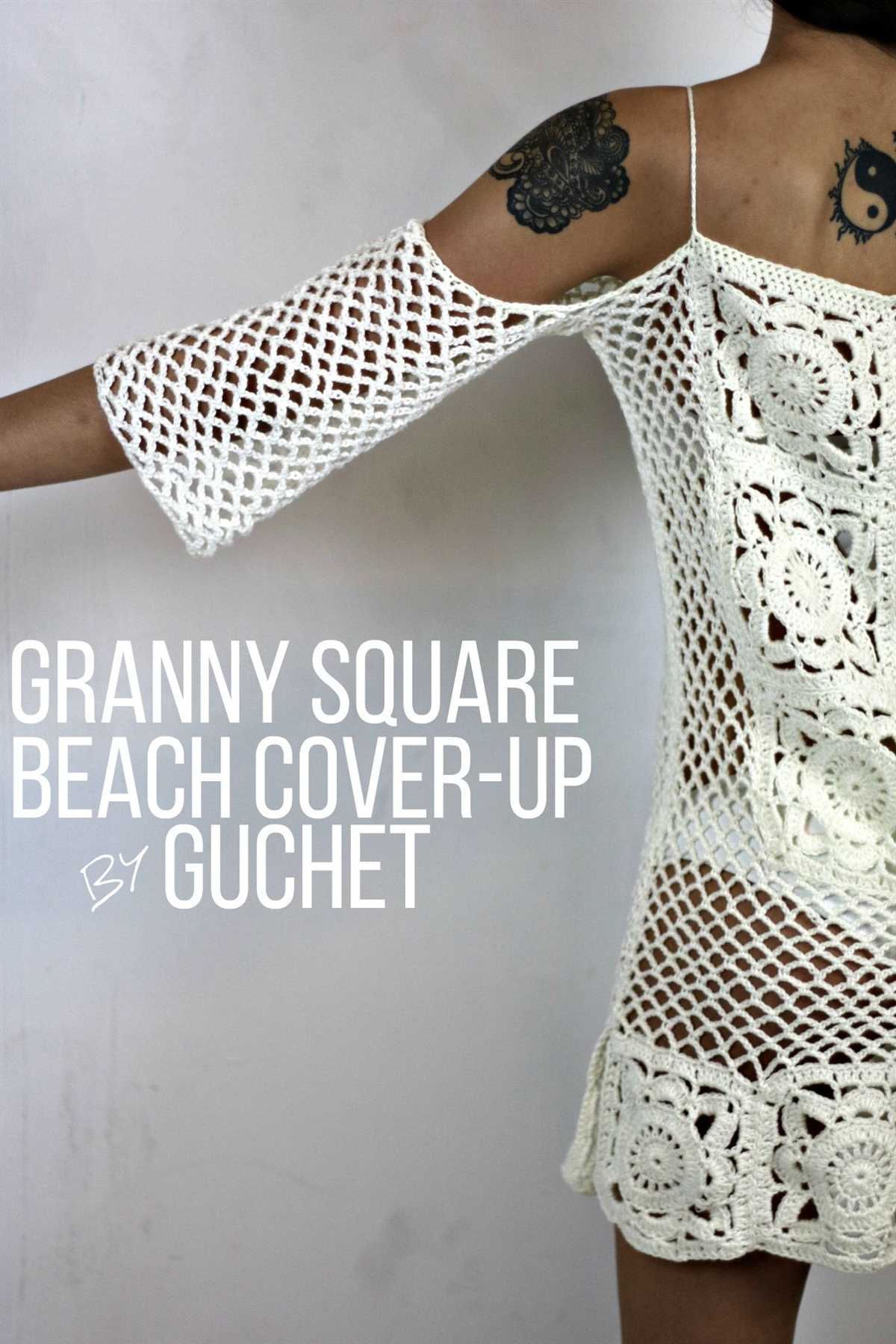 Knit beach cover up pattern