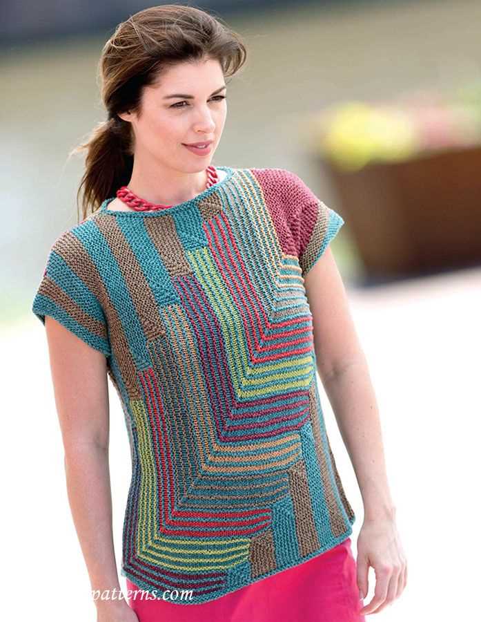 Free ladies vest knitting patterns