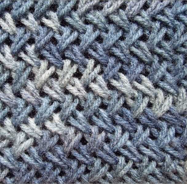 Basketweave stitch knitting pattern
