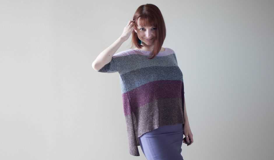 Knit one piece sweater pattern
