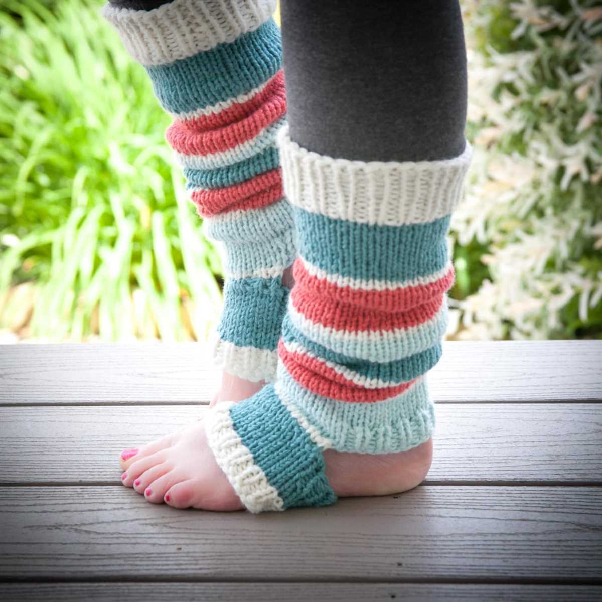 Ballet leg warmers knitting pattern