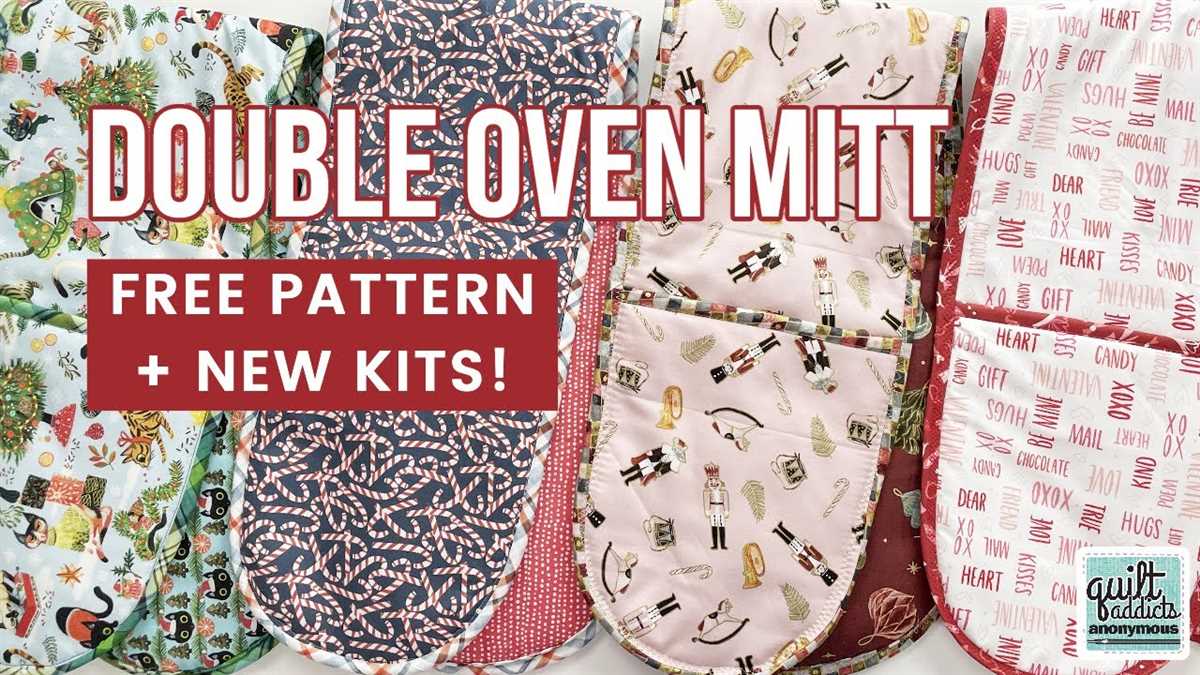 Knitted oven mitt pattern free
