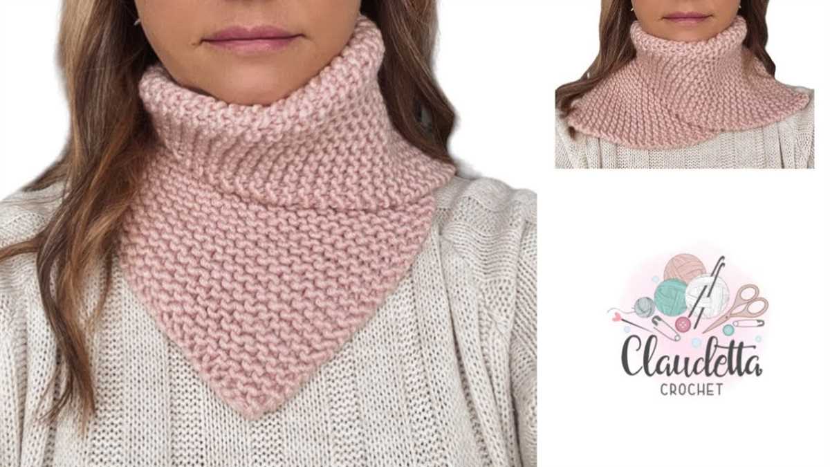 Cowl neck hoodie knitting pattern