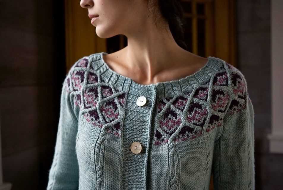 Free lace knitting patterns for cardigans