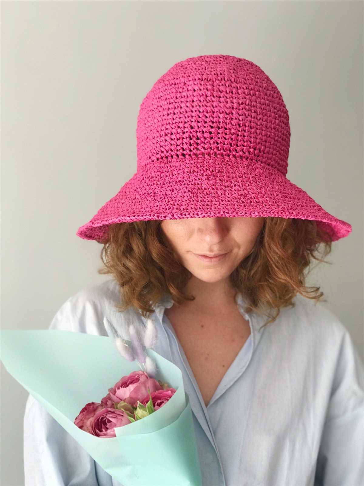 Knitted bucket hat pattern