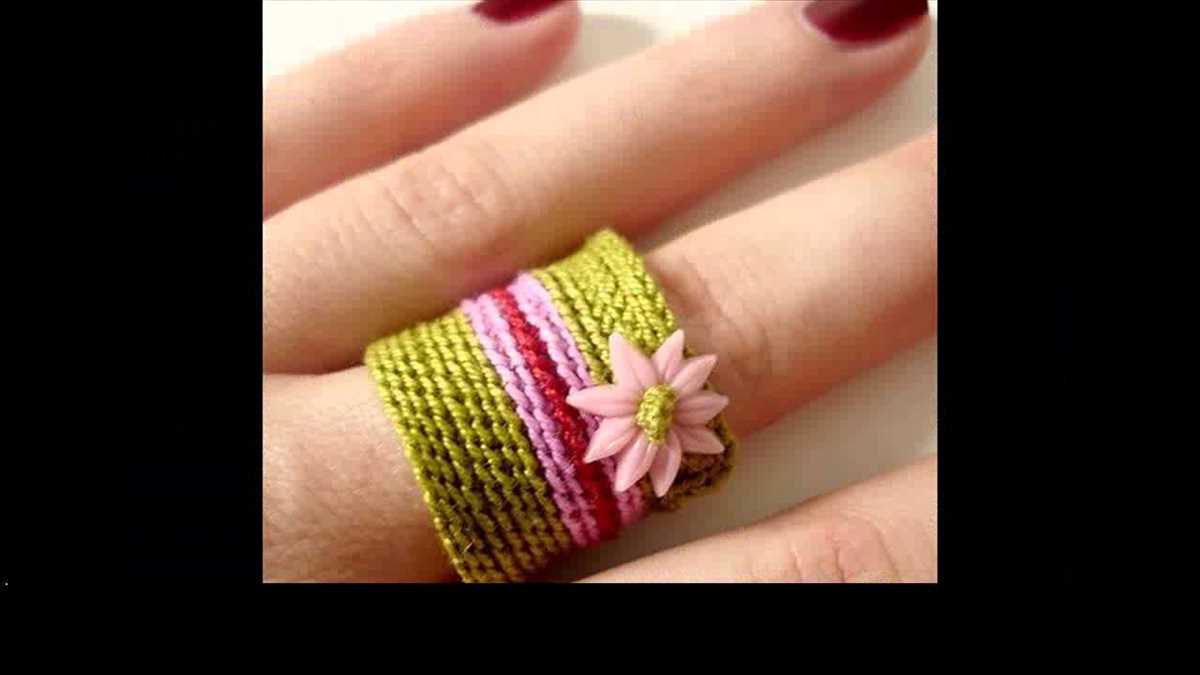 Knit ring pattern