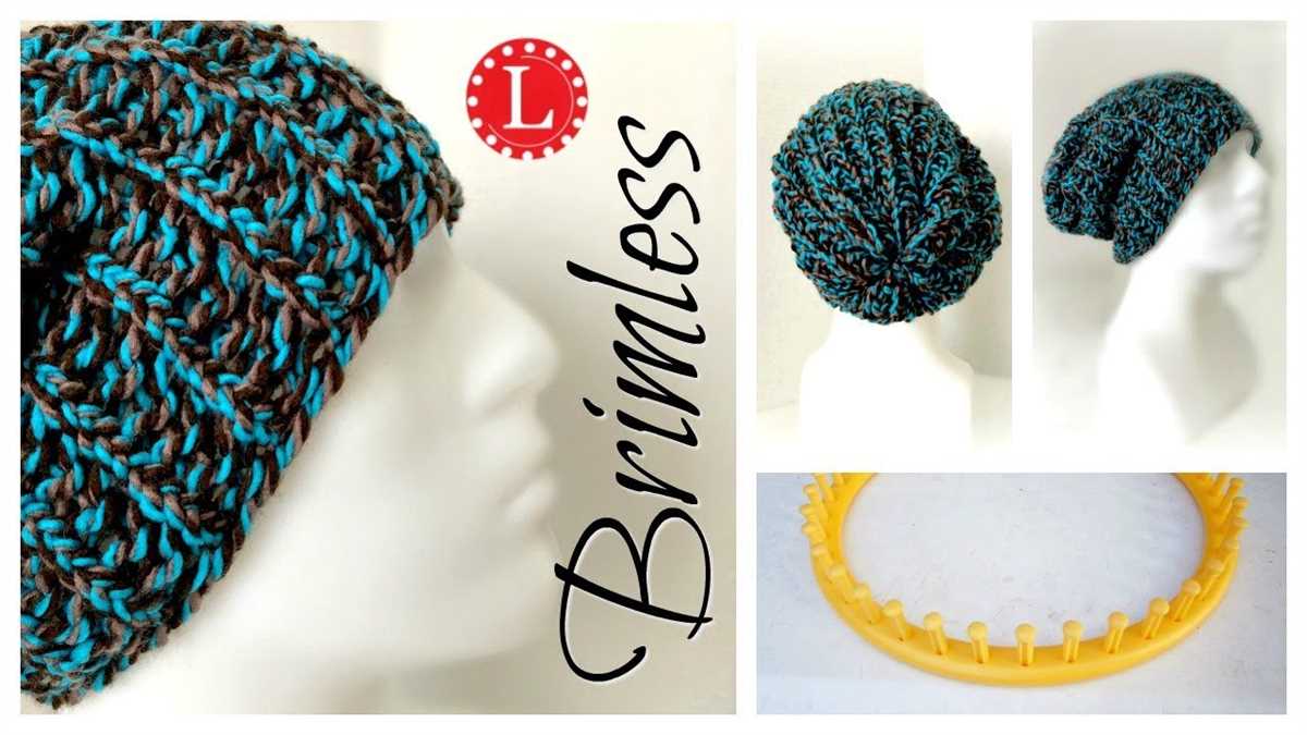 Loom knit hat pattern