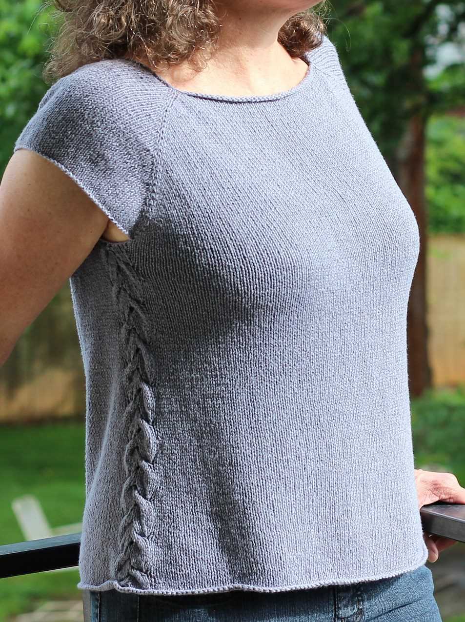 Easy summer top knitting patterns
