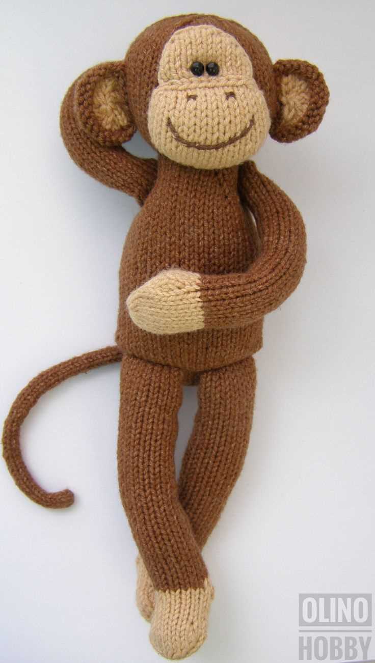 Free monkey pattern knitting