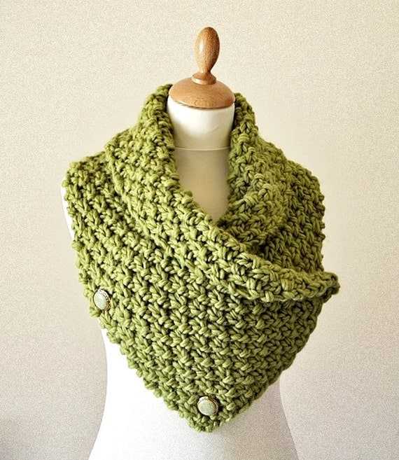Free knitting pattern for neck warmer